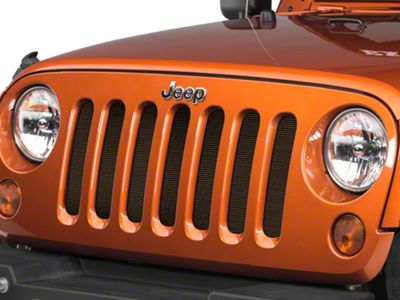 Under The Sun Inserts Grille Insert; Rugged Brown (07-18 Jeep Wrangler JK)