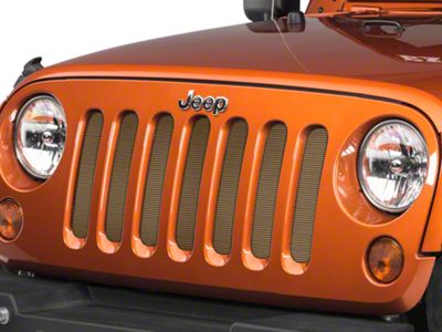 Under The Sun Inserts Grille Insert; Sahara Tan (07-18 Jeep Wrangler JK)