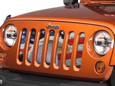 Under The Sun Inserts Grille Insert; Soaring High (07-18 Jeep Wrangler JK)