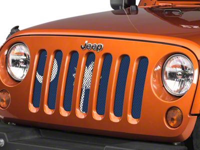 Under The Sun Inserts Grille Insert; South Carolina State Flag (07-18 Jeep Wrangler JK)