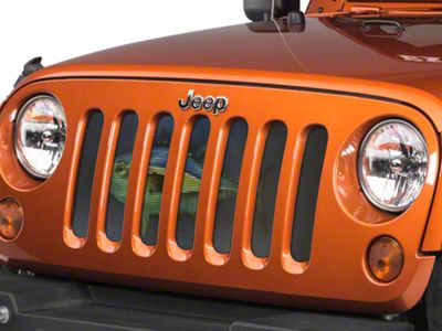 Under The Sun Inserts Grille Insert; Tuna (07-18 Jeep Wrangler JK)