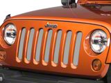 Under The Sun Inserts Grille Insert; White (07-18 Jeep Wrangler JK)