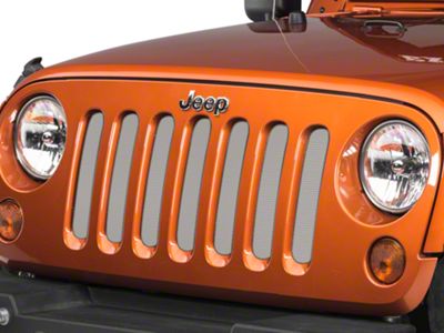 Under The Sun Inserts Grille Insert; White (07-18 Jeep Wrangler JK)