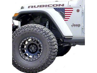 Under The Sun Inserts Fender Vent Decals; Old Glory (20-25 Jeep Gladiator JT)