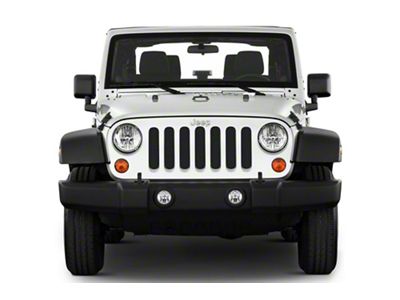Under The Sun Inserts Grille Insert; Dark Charcoal Pearl (20-23 Jeep Gladiator JT w/o TrailCam; 24-25 Jeep Gladiator JT Sport)