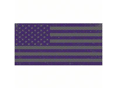 Under The Sun Inserts Grille Insert; Distressed Purple (20-23 Jeep Gladiator JT w/o TrailCam; 24-25 Jeep Gladiator JT Sport)