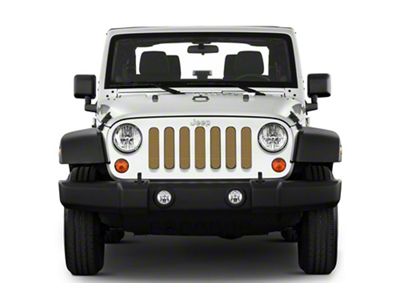 Under The Sun Inserts Grille Insert; Dune (20-23 Jeep Gladiator JT w/o TrailCam; 24-25 Jeep Gladiator JT Sport)