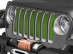 Under The Sun Inserts Grille Insert; Gecko (20-23 Jeep Gladiator JT w/o TrailCam; 24-26 Jeep Gladiator JT Sport)