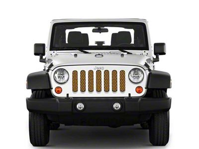 Under The Sun Inserts Grille Insert; Honeycomb Black (20-23 Jeep Gladiator JT w/o TrailCam; 24-25 Jeep Gladiator JT Sport)