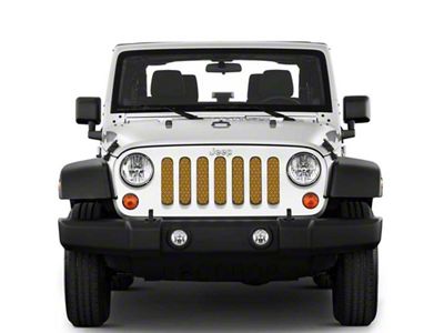 Under The Sun Inserts Grille Insert; Honeycomb (20-23 Jeep Gladiator JT w/o TrailCam; 24-25 Jeep Gladiator JT Sport)