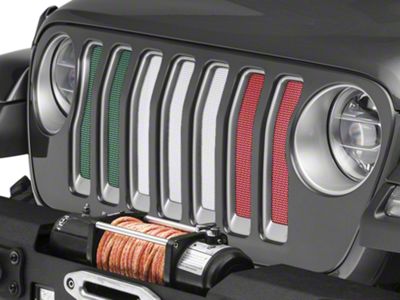 Under The Sun Inserts Grille Insert; How You Doin (20-23 Jeep Gladiator JT w/o TrailCam; 24-25 Jeep Gladiator JT Sport)