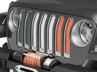 Under The Sun Inserts Grille Insert; Luck of the Irish (20-23 Jeep Gladiator JT w/o TrailCam; 24-25 Jeep Gladiator JT Sport)