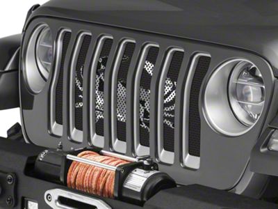 Under The Sun Inserts Grille Insert; Maryland Crab BO (20-23 Jeep Gladiator JT w/o TrailCam; 24-25 Jeep Gladiator JT Sport)