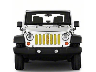 Under The Sun Inserts Grille Insert; New Mexico State Flag (20-23 Jeep Gladiator JT w/o TrailCam; 24-25 Jeep Gladiator JT Sport)