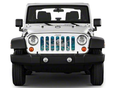 Under The Sun Inserts Grille Insert; Octopus (20-23 Jeep Gladiator JT w/o TrailCam; 24-25 Jeep Gladiator JT Sport)