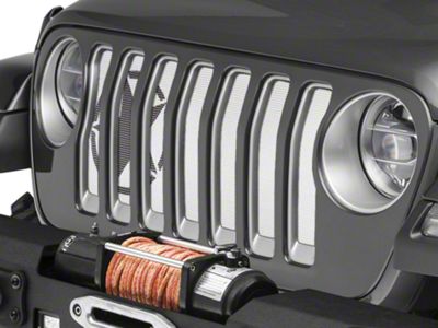 Under The Sun Inserts Grille Insert; Oscar Mike (20-23 Jeep Gladiator JT w/o TrailCam; 24-25 Jeep Gladiator JT Sport)