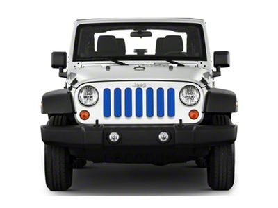 Under The Sun Inserts Grille Insert; Surf Blue Pearl (20-23 Jeep Gladiator JT w/o TrailCam; 24-25 Jeep Gladiator JT Sport)