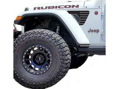 Under The Sun Inserts Fender Vent Decals; Distressed Blackout (18-25 Jeep Wrangler JL)
