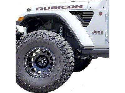 Under The Sun Inserts Fender Vent Decals; Thin Blue Line (18-25 Jeep Wrangler JL)