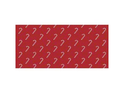 Under The Sun Inserts Grille Insert; Candy Cane Paper (07-18 Jeep Wrangler JK)