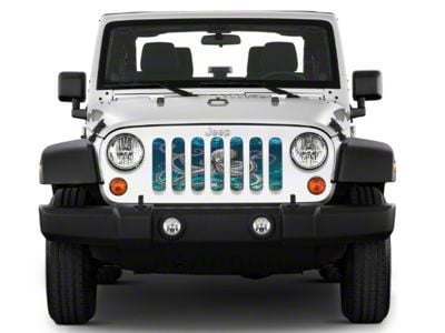 Under The Sun Inserts Grille Insert; Octopus (07-18 Jeep Wrangler JK)
