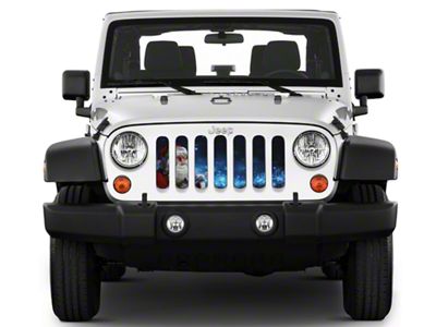 Under The Sun Inserts Grille Insert; When You Wish (07-18 Jeep Wrangler JK)