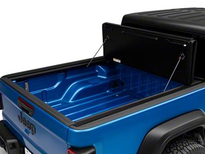 UnderCover Flex Tri-Fold Tonneau Cover; Black Textured (20-25 Jeep Gladiator JT)