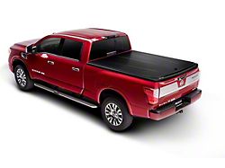 SE Hinged Tonneau Cover; Black Textured (16-24 Titan XD w/ 6-1/2-Foot Bed)