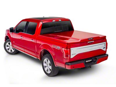 UnderCover Elite Smooth Hinged Tonneau Cover; Unpainted (22-25 Tundra w/ 5-1/2-Foot Bed & Deck Rail System)