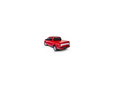 UnderCover Elite Smooth Hinged Tonneau Cover; Unpainted (22-25 Tundra w/ 6-1/2-Foot Bed & Deck Rail System)