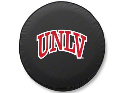 UNLV Spare Tire Cover; Black (66-18 Jeep CJ5, CJ7, Wrangler YJ, TJ & JK)