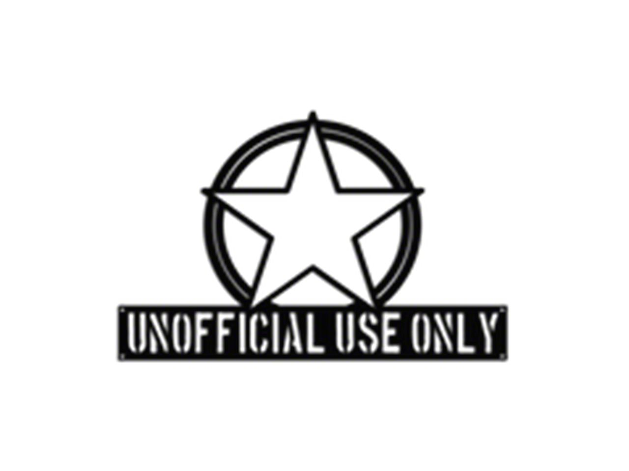Unofficial Use Only Parts