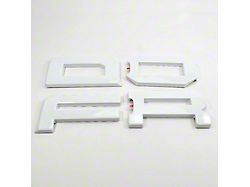 UPR Replacement Grille Letters; Oxford White (22-25 Bronco Raptor)