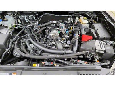UPR Products Plug N Play Oil Catch Can; Black (22-25 2.3L EcoBoost Bronco)