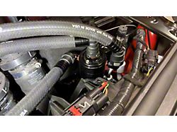 UPR Products Pro Series Dual Valve Plug N Play Clean Side Oil Catch Can; Black (22-25 Bronco Raptor)