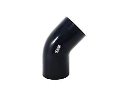Pro Series Silicone 45-Degree Elbow Coupler; 1.50-Inch; Black (Universal; Some Adaptation May Be Required)