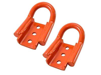 UPR Products Rear Tow Hook; Orange (21-25 Bronco)