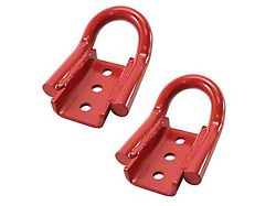 Rear Tow Hook; Red (21-25 Bronco)