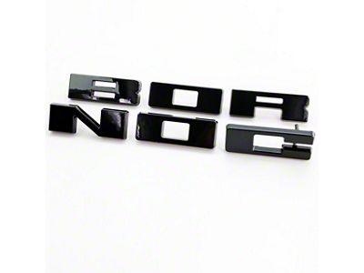 UPR Products Replacement Grille Letters; Area 51 (21-25 Bronco, Excluding Raptor)