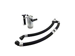 UPR Products Plug N Play Oil Catch Can; Satin (21-25 1.5L EcoBoost Bronco Sport)