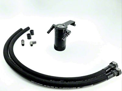 UPR Products Billet Oil Catch Can; Satin (21-25 Jeep Wrangler JL Rubicon 392)