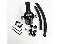 UPR Products Plug N Play Oil Catch Can; Black (16-23 3.5L Tacoma)