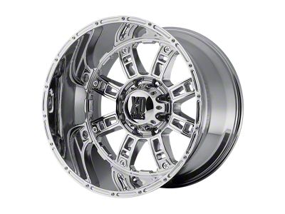 US Mag Indy High Luster Polished 6-Lug Wheel; 17x9; -37mm Offset (10-24 4Runner)