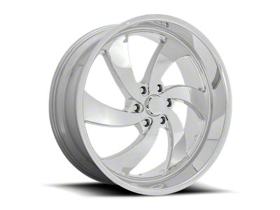 US Mag Desperado Chrome 6-Lug Wheel; 24x9; 25mm Offset (22-25 Bronco Raptor)