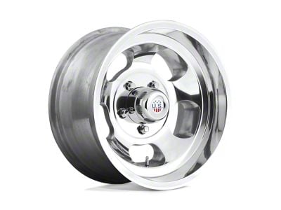 US Mag Indy High Luster Polished Wheel; 15x10; -50mm Offset (84-01 Jeep Cherokee XJ)