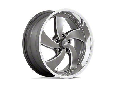 US Mag Desperado Anthracite Milled Diamond Cut Milled Wheel; 20x8; 1mm Offset (20-25 Jeep Gladiator JT)