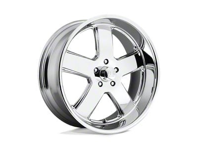 US Mag Hustler Chrome Wheel; 20x8; 1mm Offset (20-25 Jeep Gladiator JT)