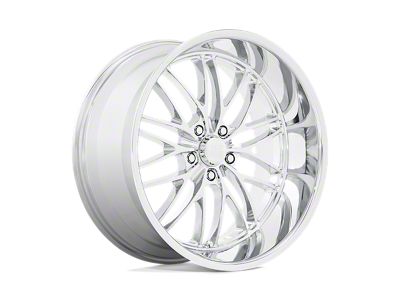 US Mag Santa Cruz Polished Wheel; 22x10.5; 0mm Offset (20-25 Jeep Gladiator JT)