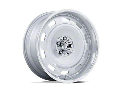 US Mag Scottsdale Silver with Diamond Cut Lip Wheel; 22x10.5; 12mm Offset (20-25 Jeep Gladiator JT)