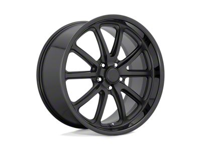US Mag Rambler Gloss Black with Matte Black Wheel; 22x9; 1mm Offset (22-25 Jeep Grand Cherokee WL)